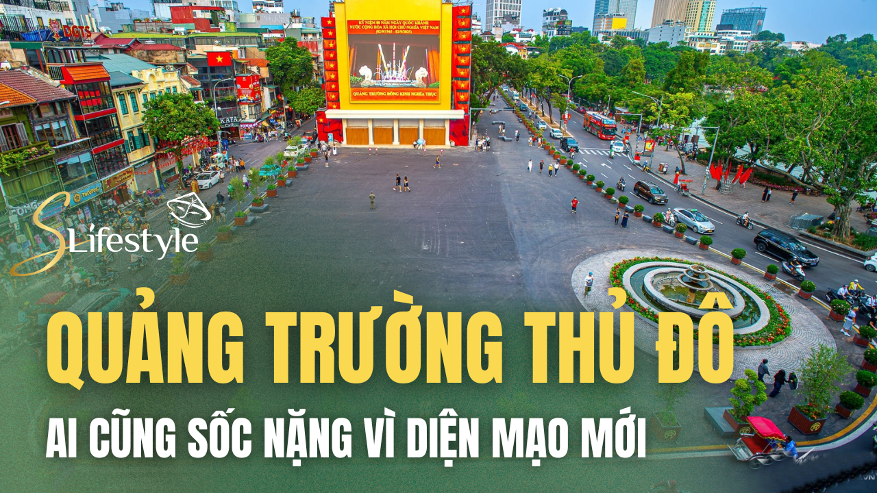 QUẢNG TRƯỜNG HÀ NỘI THAY ĐỔI DIỆN MẠO, AI CŨNG SỐC NẶNG
