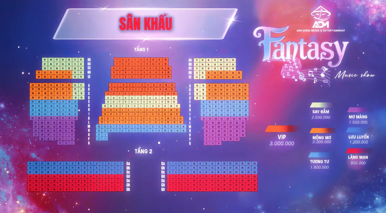 HÉ LỘ SÂN KHẤU FANTASY